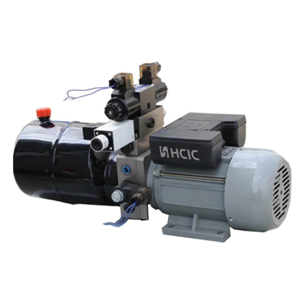HCIC Hot Sale 24V DC Hydraulic Unit for Mobile Equipment with 6L Tank 3200 PSI for High Load Lifting Operations