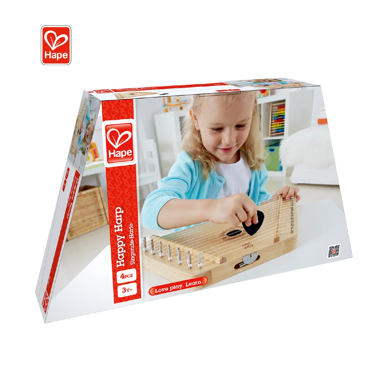 Baby Learning And Entertainment Musical Instruments Wooden Mini Harp