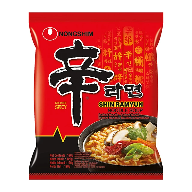 Hot Selling Wholesale High Quality Self Heating Instant Noodles Complete Died From Korea Food 120gm (single)