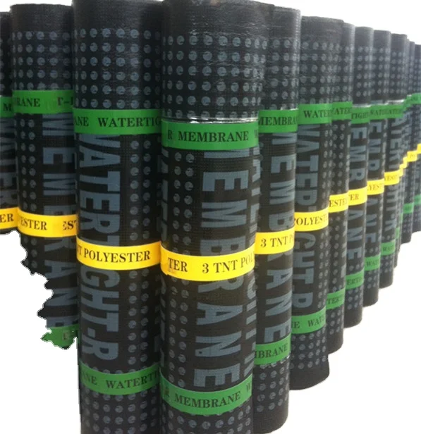 pe/sand and mineral grains finished torched  sbs/app  modified bitumen waterproof membrane for roof waterproofing