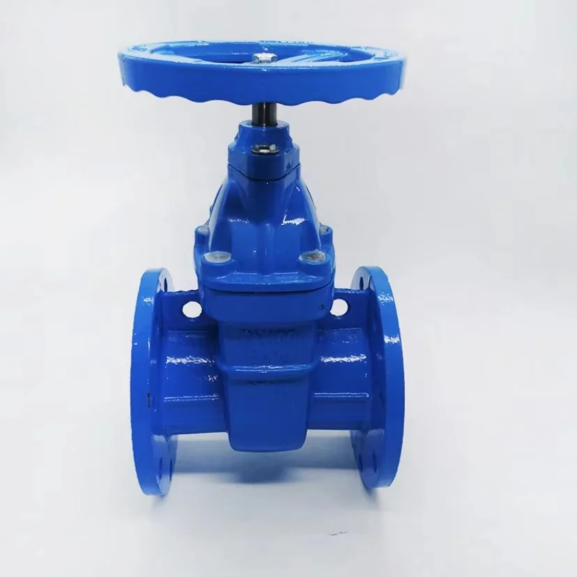  Din3203 чугунное изделие из ковкого чугуна GGG50 DN1000 большой размер поднимающийся стержень упругий сидячий фланцевый задвижной клапан от