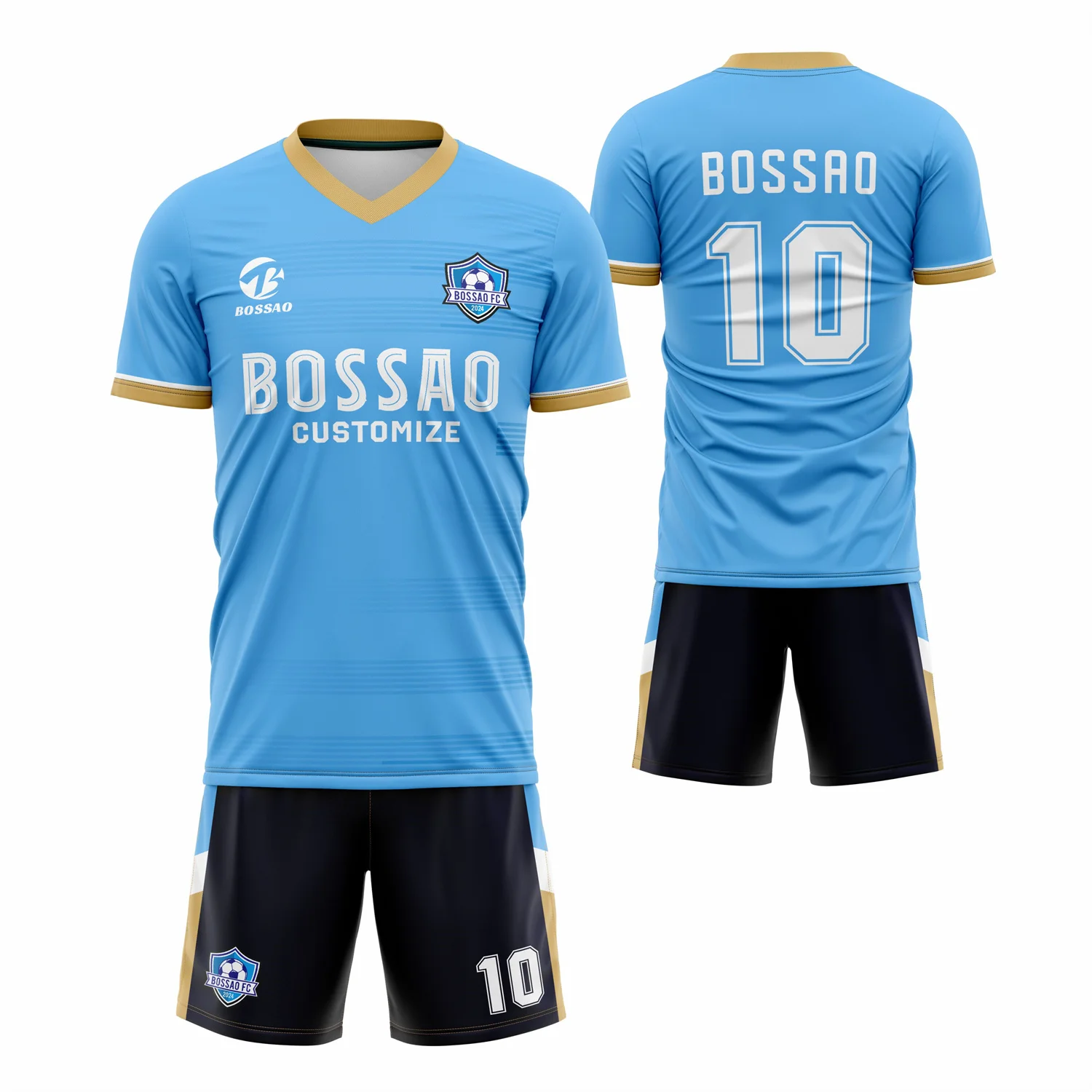 Customize High Quality Soccer Jersey Unisex Football Wear Uniforme Sublimation Technique Club Name Logo Free Sample