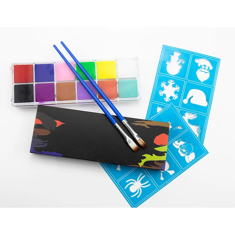 Professional paint face body painting non TOXIC Face painting supplies wholesale face paint kit for kids