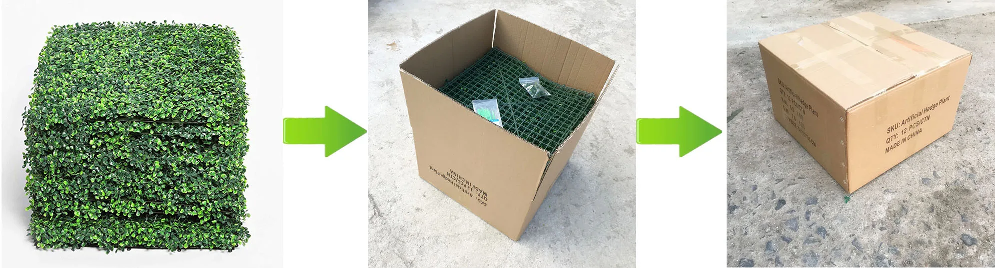 УФ-стойкая синтетическая искусственная трава декоративное растение интерьер зеленые растения Настенные Панели