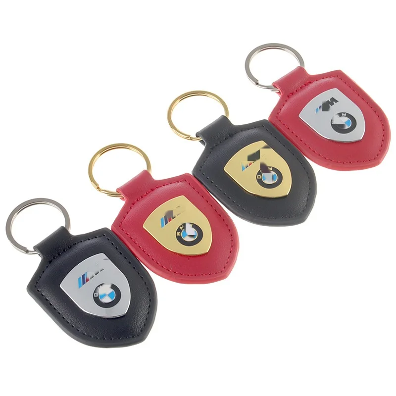 New Shield  car key ring wholesale For BMW M For Benz AMG Badge Key Chain Keys Rings Fashion Gift