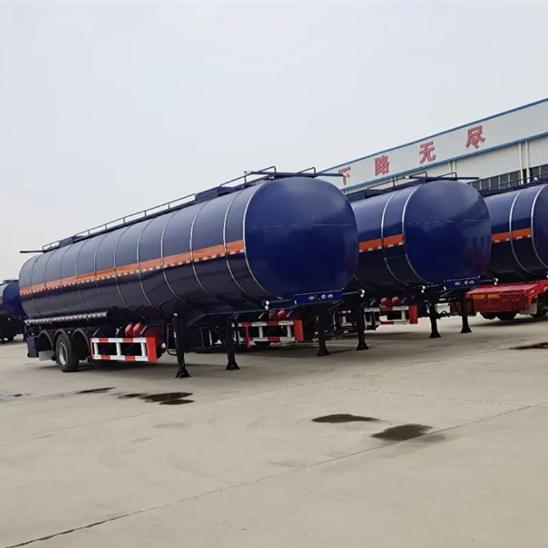 Топливный танкер Новый нефтяной грузовик бензиновый топливный бак прицеп дизельный полуприцеп