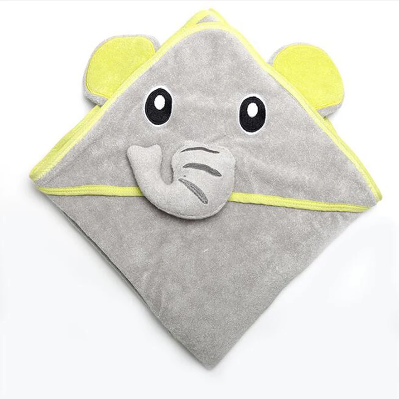 
Cute Girl bear hooded towel beach towels for toddlers bamboo organic baby 