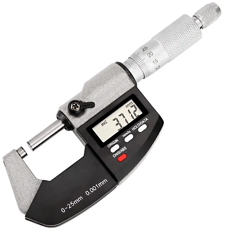 Electronic Digital Inside Internal Micrometer Screw Gauge 0-25MM 0.001MM