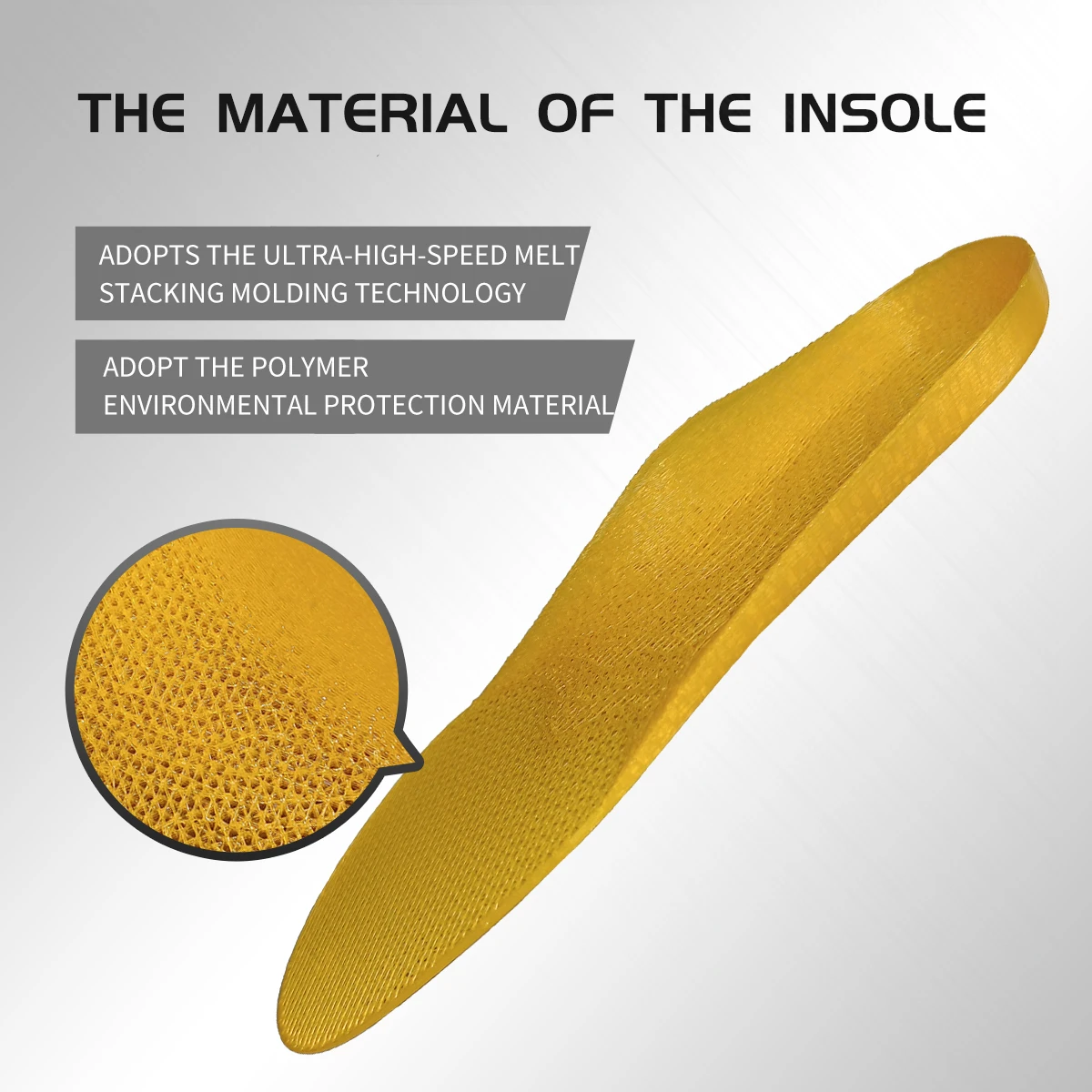 3d custom flat foot orthotic insoles