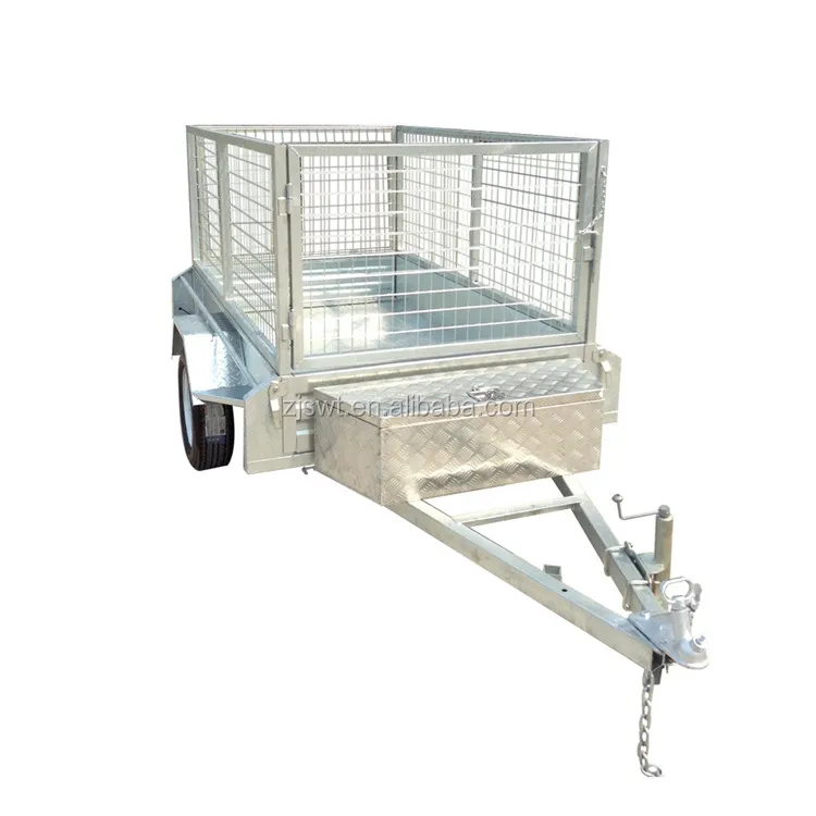 
8x5 Box Trailer Single Axle Mechanically Braked, Tilt, ATM 1500kg 