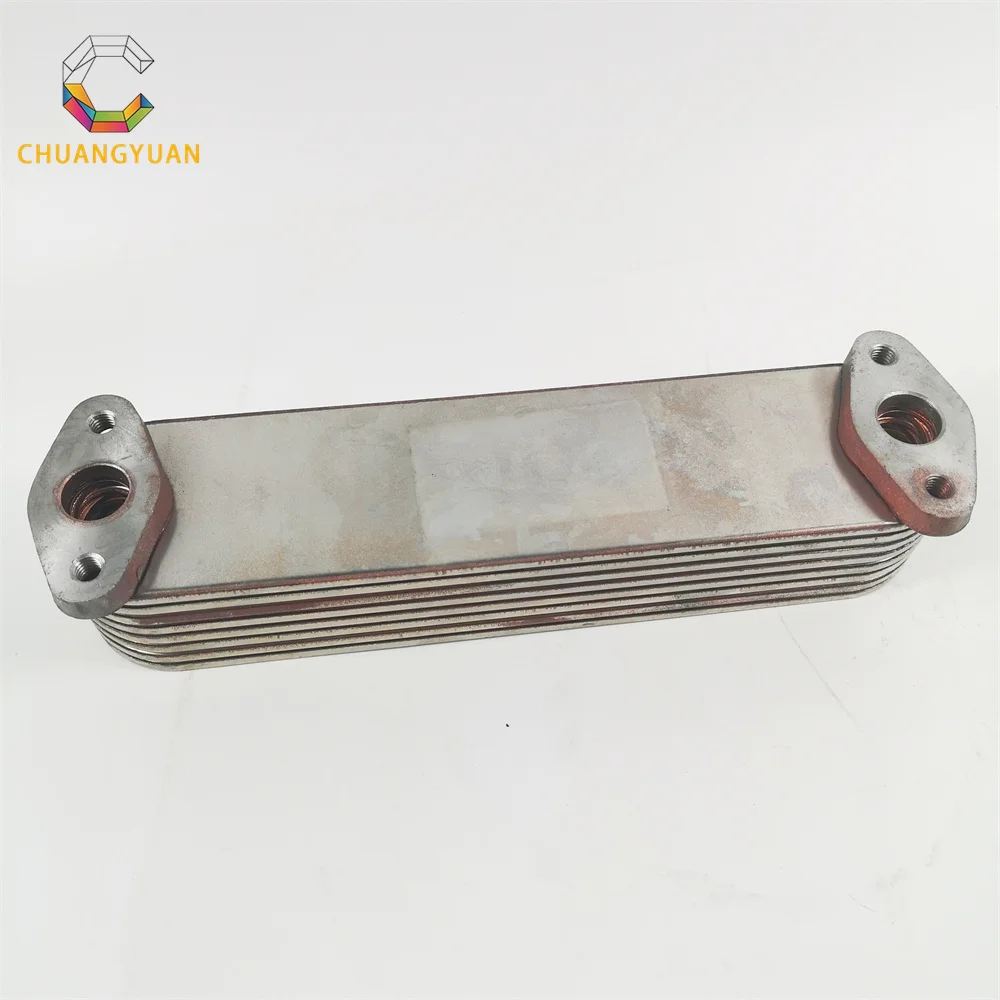 Mechanical Engine Parts H07C Engine Oil Cooler Core for EH07D EH700