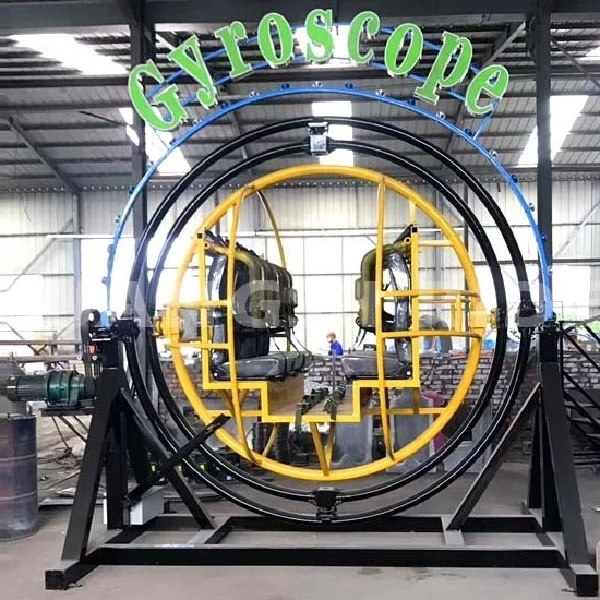 Factory Price Amusement Park Equipment 3D Human Gyroscope Ride for Adult