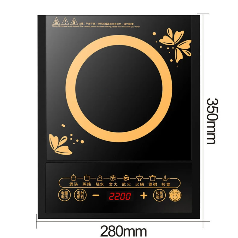 Wholesale CKD SKD 2D 3D printing China Manufacturer Hob Glass Induction Cooker