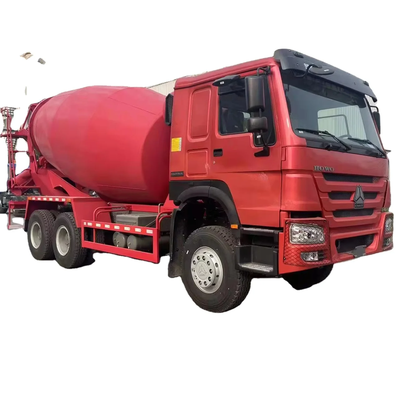 SINOTRUK  HOWO cement 6x4 truck 10 cubic meter concrete mixer truck auto-feeding concrete drum mixer trucks for sale
