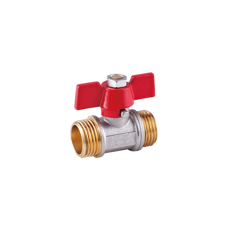 
Brass Ball valve with butterfly handle 