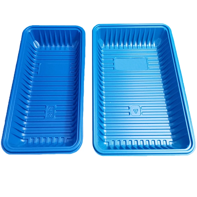 
Wholesale custom PP plastic meat packaging frozen food tray 
