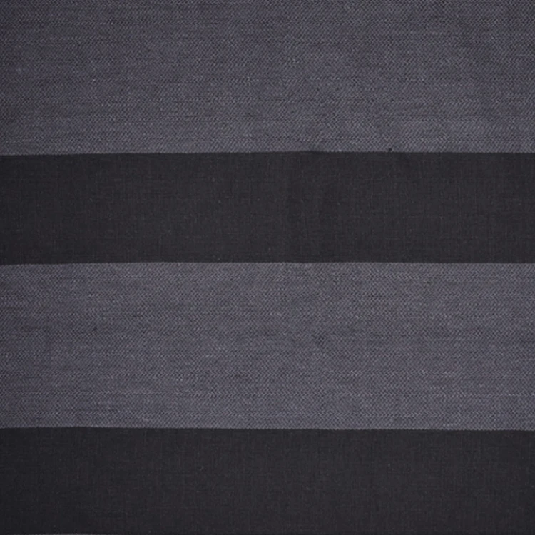 Wholesale custom belgian luxury black striped yarn dyed clothes flax fabrics dubai oeko-tex 100% linen fabric for suits