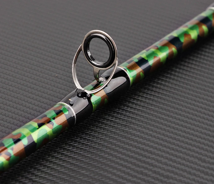 2 Sections Extra Heavy Power Spinning Rods 2.1M  2.28M  2.4M Camouflage XH Power Graphite Carbon Fiber surfcasting Rods