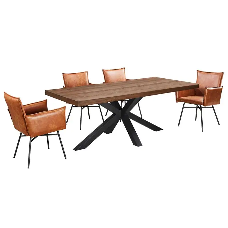 Custom Color Wholesale Nordic Home Chairs Living Room table set Dining Room Large Size 200cm Wooden Dining Table 10 seater