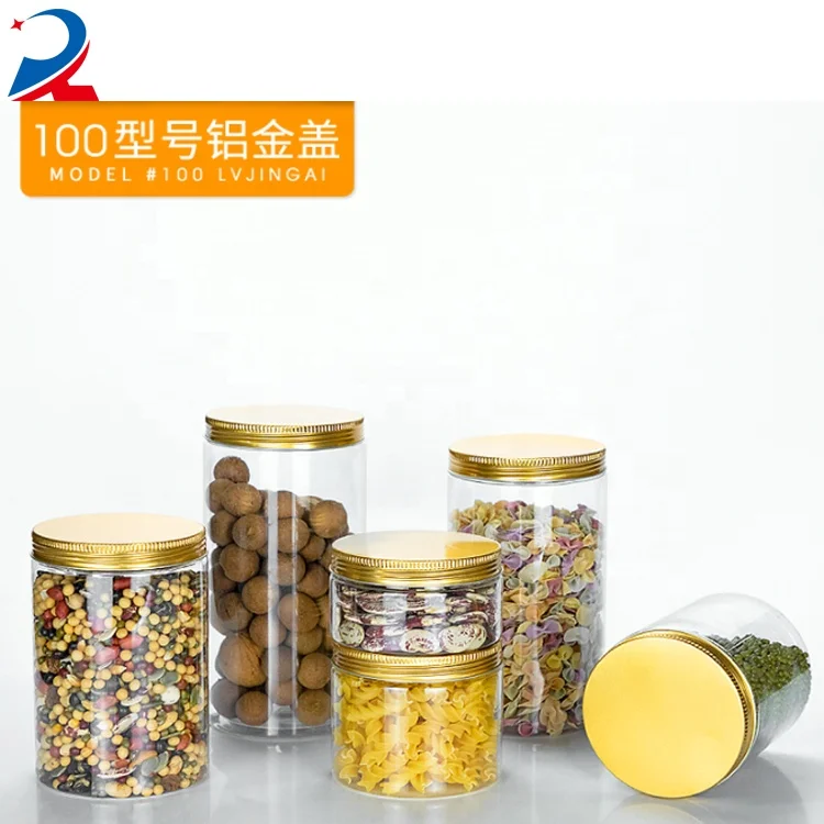 Professional Factory supply transparent plastic can plastic bottles and jars