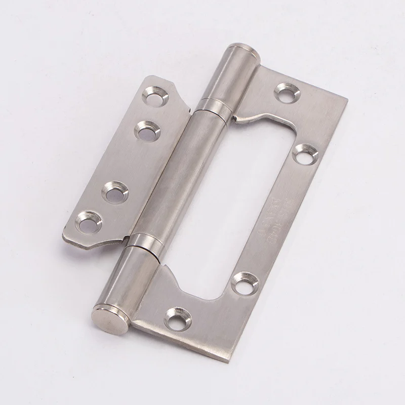 High quality stainless steel butterfly flat door hinge, ball bearing, crown headed pin door hinge for doors and windows