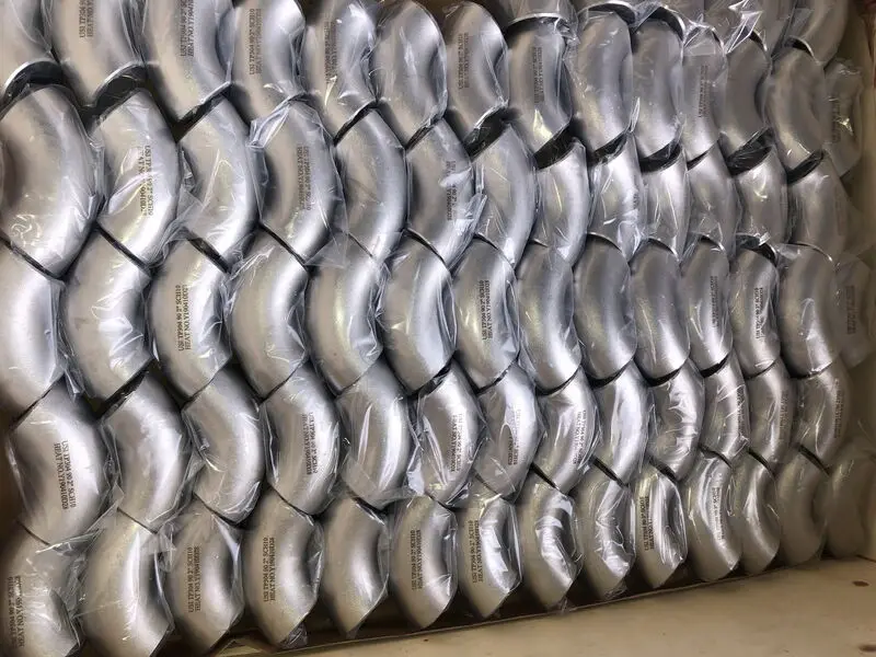 ASTM A234 Sch40 Sch80 90 Degree Carbon Steel Back Butt Welded Pipe Fittings Stainless Steel Reducer Pipe And Fitting