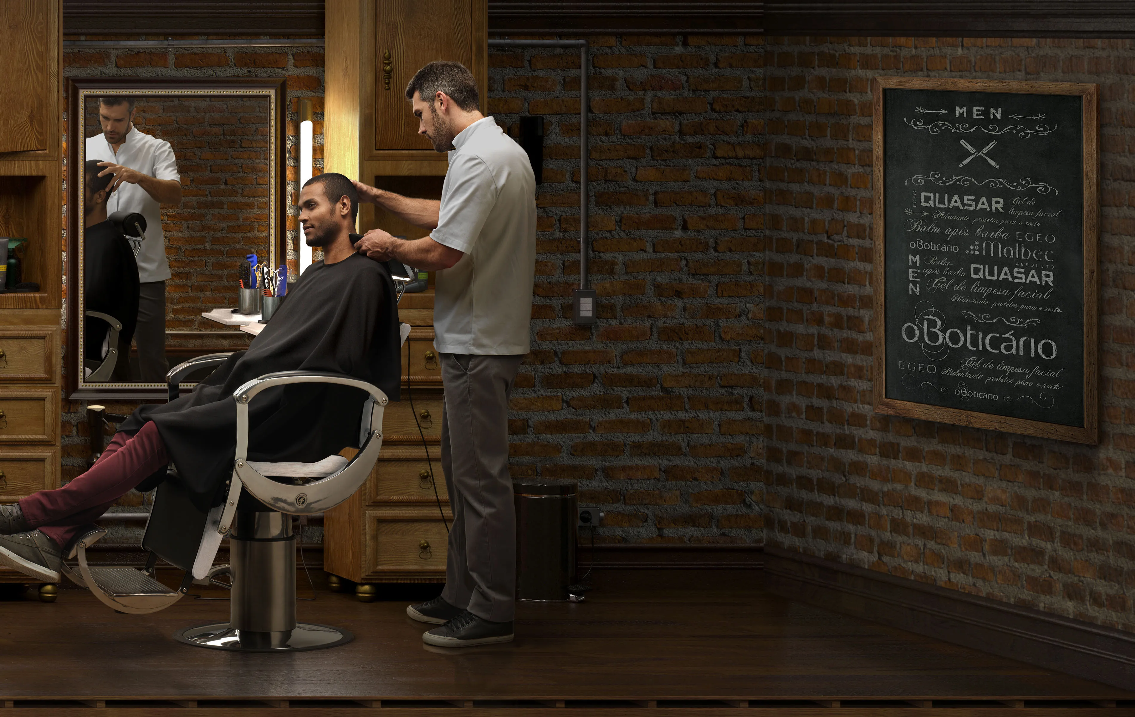 Goodway salon mirror station with mirror beauty led hair salon mirror