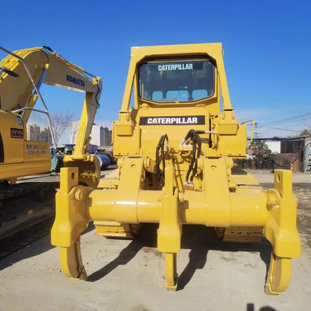Used Bulldozer CAT D7G In Good Condition stable performance Second-hand Caterpillar Bulldozer D7G For Sale construction use