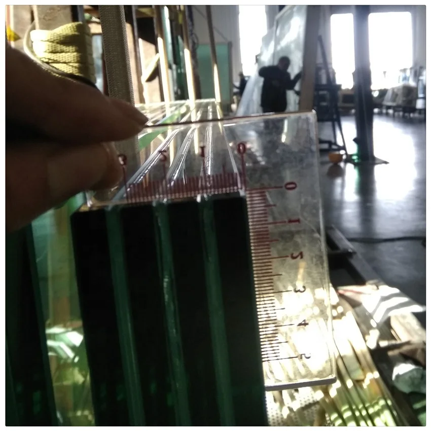 40mm Thick Tempered Shatterproof Laminated Glass Price For Stairs