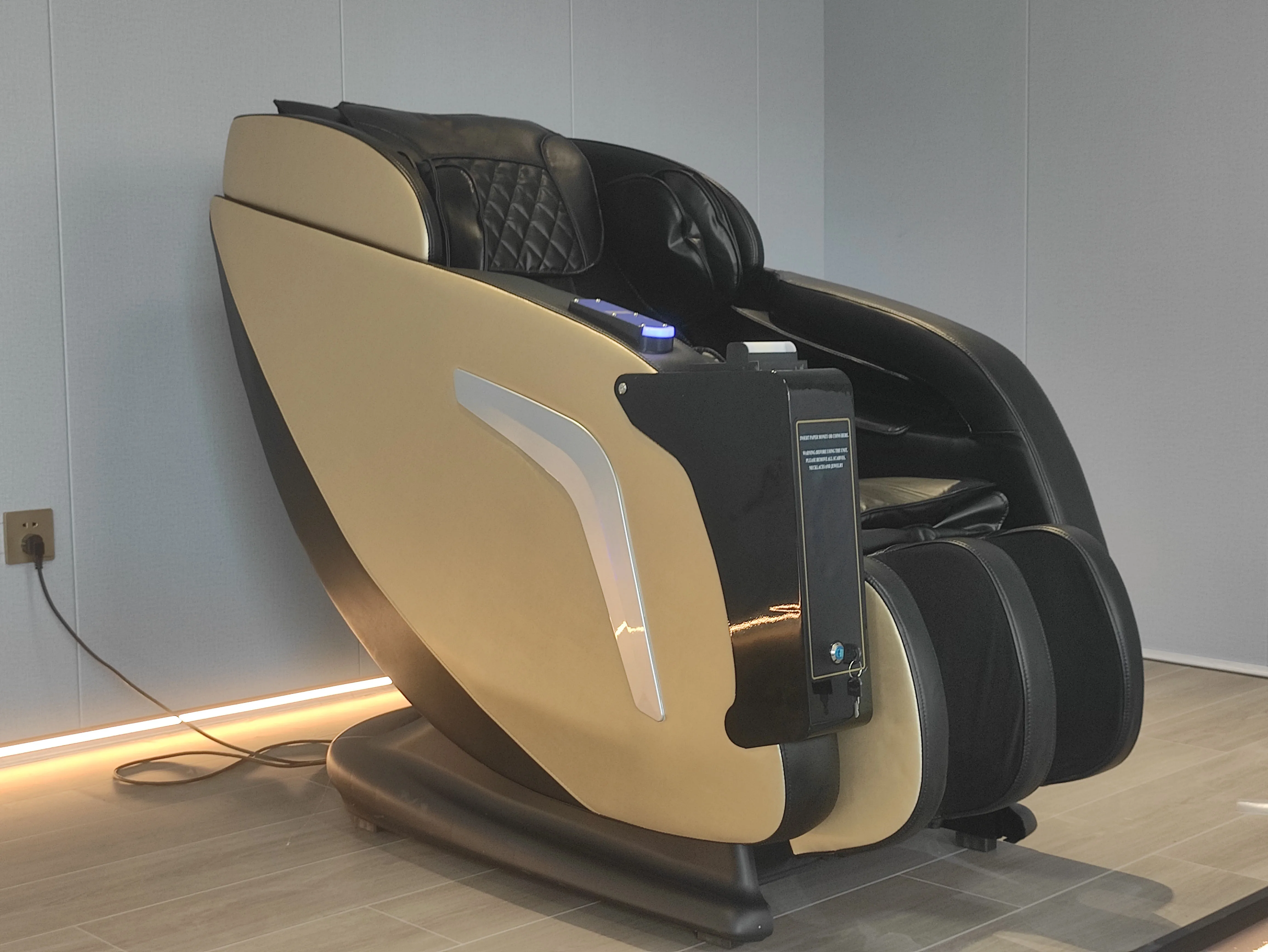 4d Massage Chair 2024 Public Coin Acceptor  And  Bill Operated Massage Chair  Full Body Coin Slot Supplier