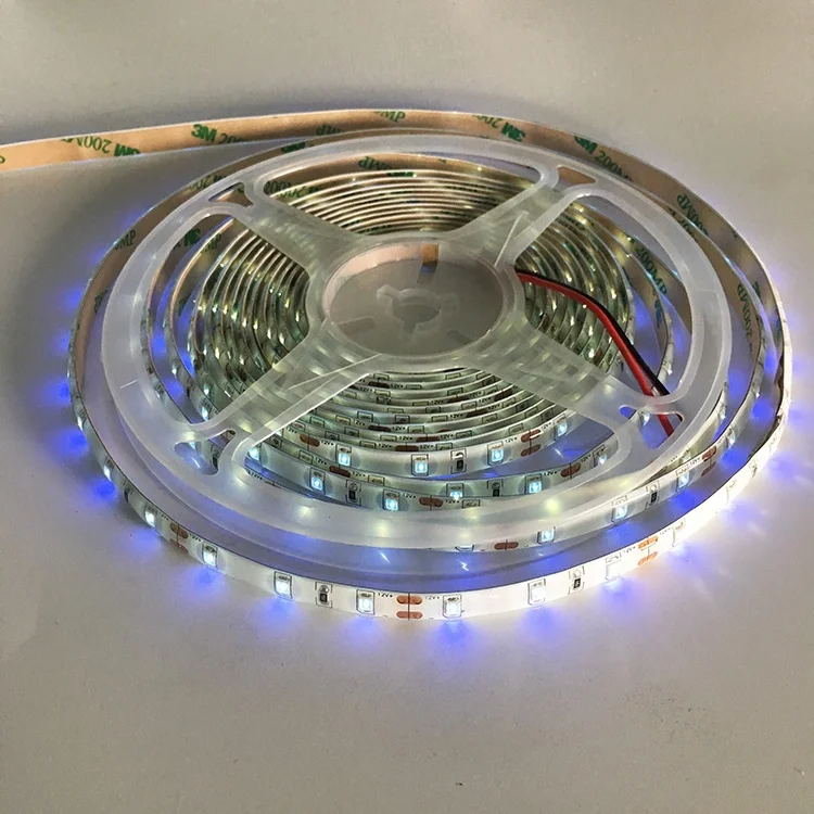 tira luz de led uv uva 12v 24v 10mm 365 460-480 380-410 nm 254nm 365nm blue led strip light