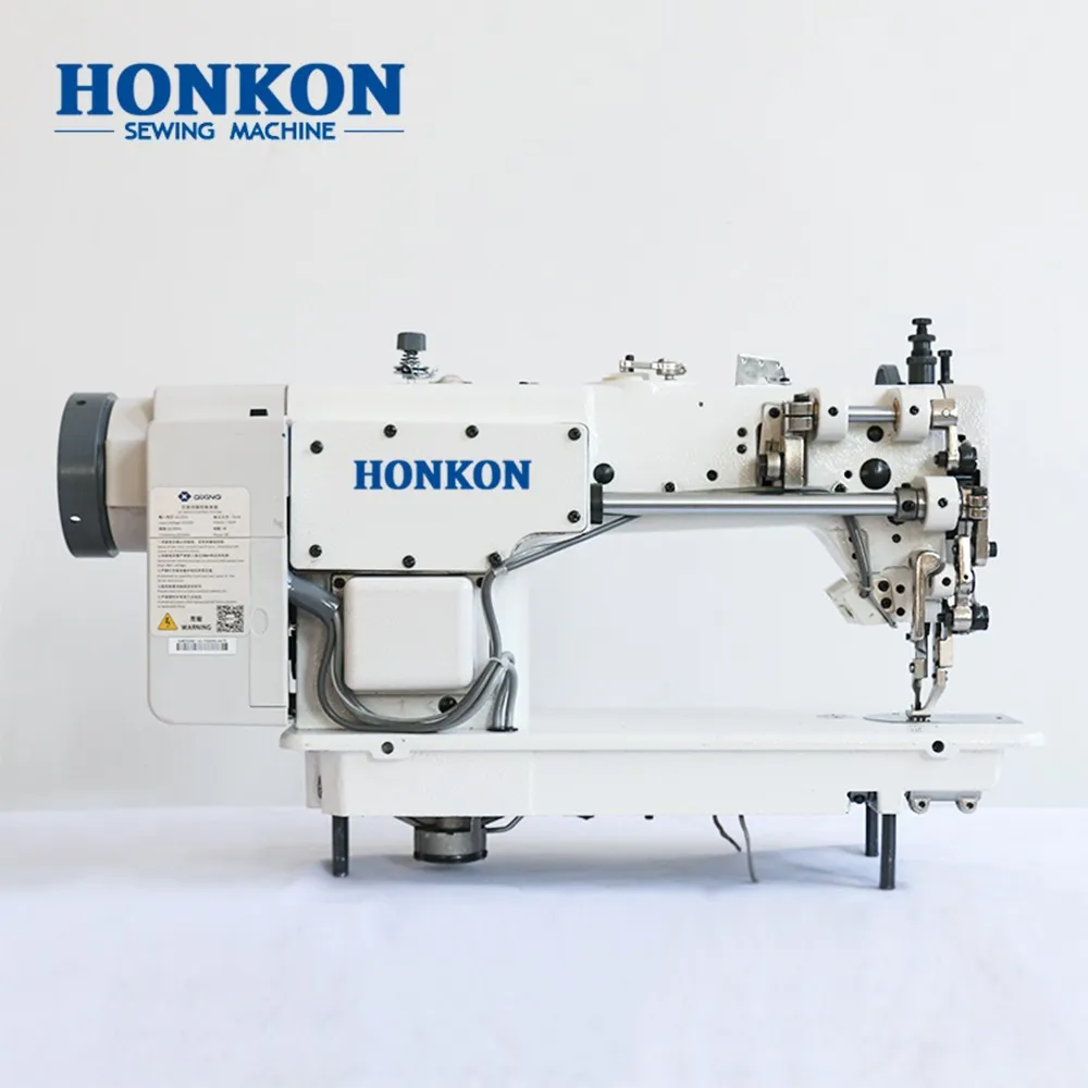 HK-0303-D3 Top and Bottom Feed Single Needle Lockstitch Sewing Machine with Auto-Trimmer for leather and other heavy material