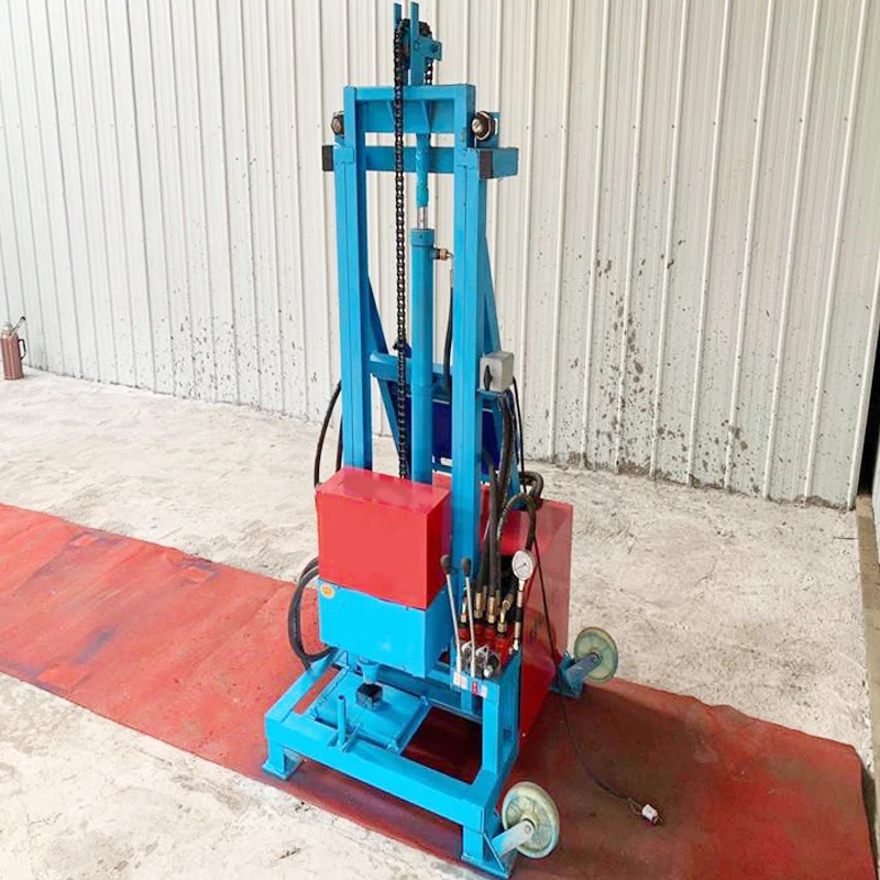 Factory price50 100m Portable hydraulic water well drill rig diesel engine track-type drilling rigs machine for