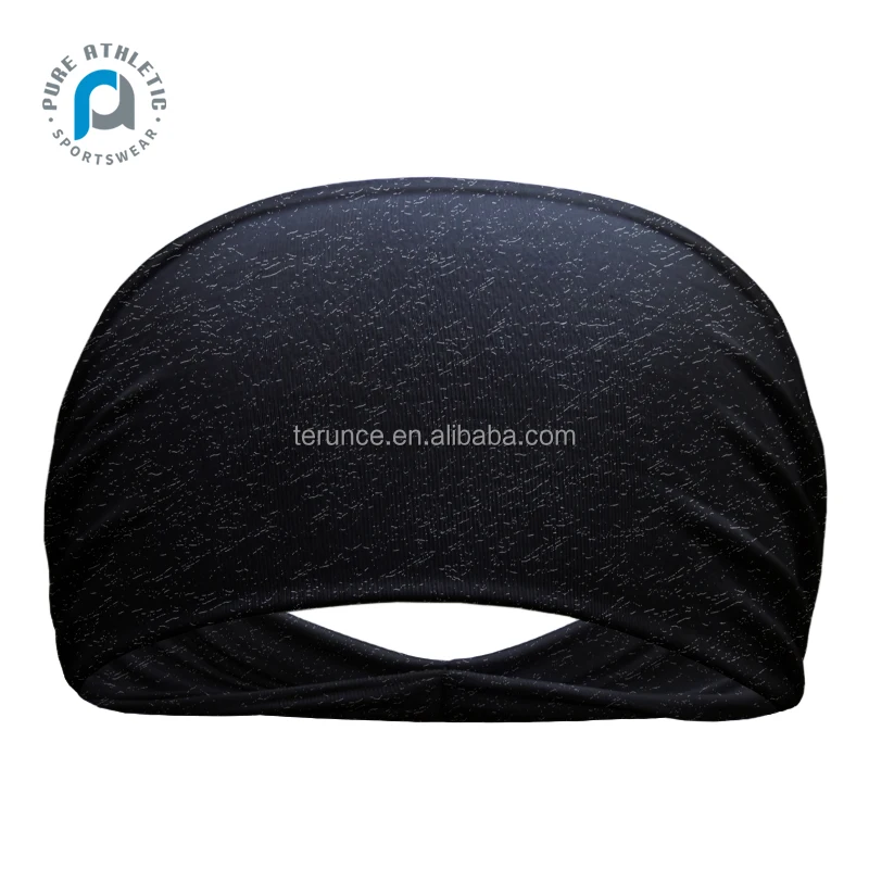 Pure Popular high quality hair band women cotton sport girl yoga headband custom logo headband wholesale