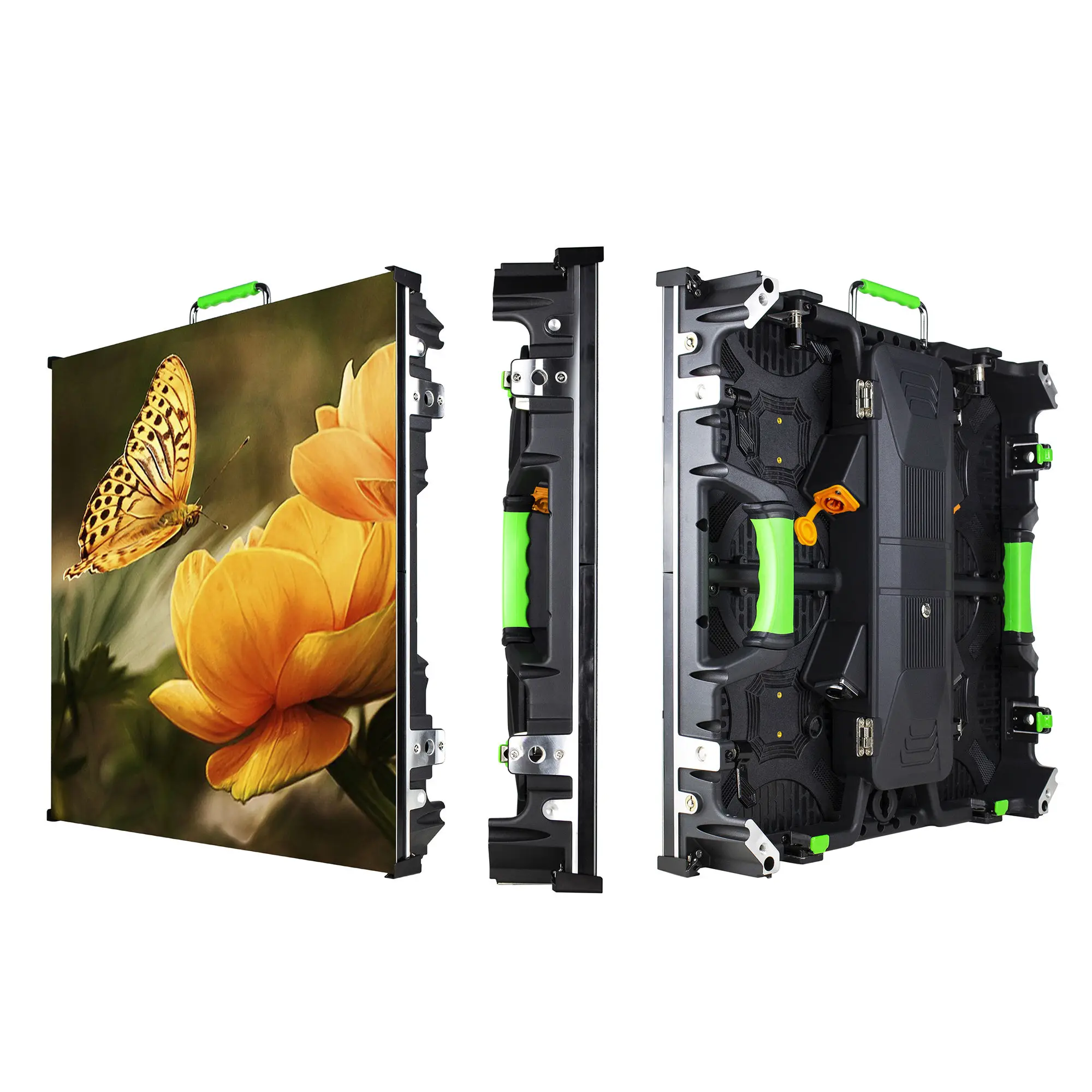 P2.976 P3.91 P4.81 Die Casting Aluminum Cabinet Indoor Outdoor Waterproof Rental Led Screen Display