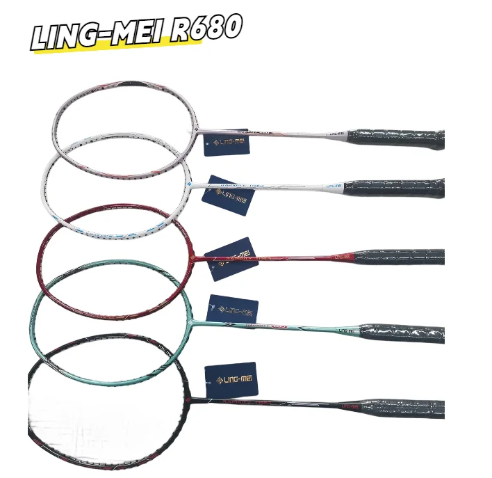 Full Carbon Fiber Ultralight Graphite Badminton Racket Professional Training Use Badminton Racket