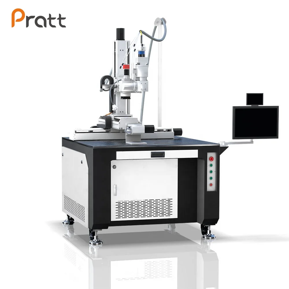 Automatic Platform welding machine 1KW 2KW 3KW for aluminum copper brass sheet and stainless steel tube