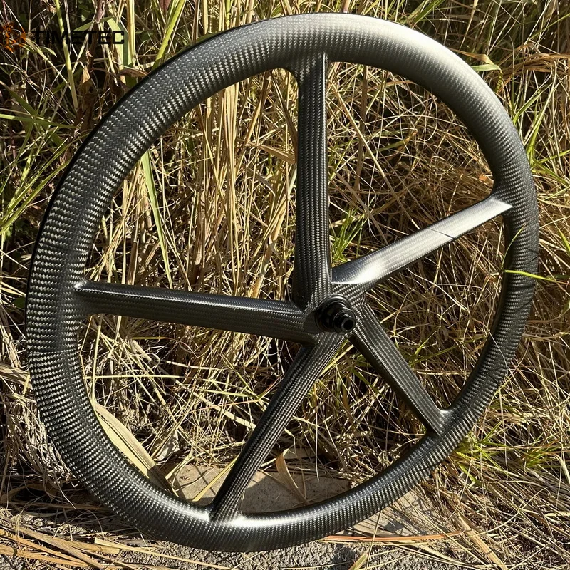 Ultra Light 700C Gravel Carbon Wheels 5 Spokes Tubeless 28mm Width Road Racing  Toray T1000 11S 12S Centerlock Disc Brake