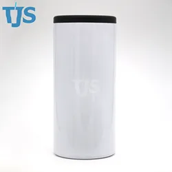 Can coolers ready to ship TJS 2021 sublimation hot sale vacuum insulated double wall 12oz high quality can cooler