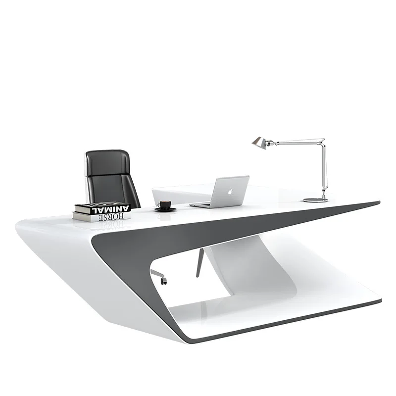 Modern Design European Design Style High Tech Customized Color Computer Desk Office Table and Chair Set