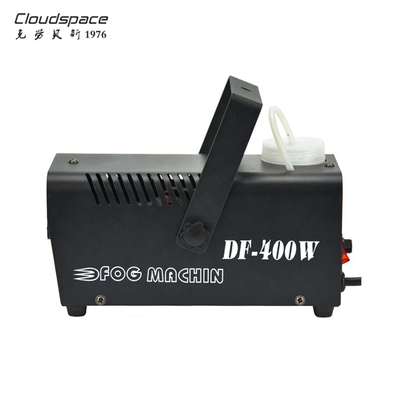 
DJ stage disco Karaoke fogging equipment 400W mini with led lights smoke machine fog for home party special effects for wedding 