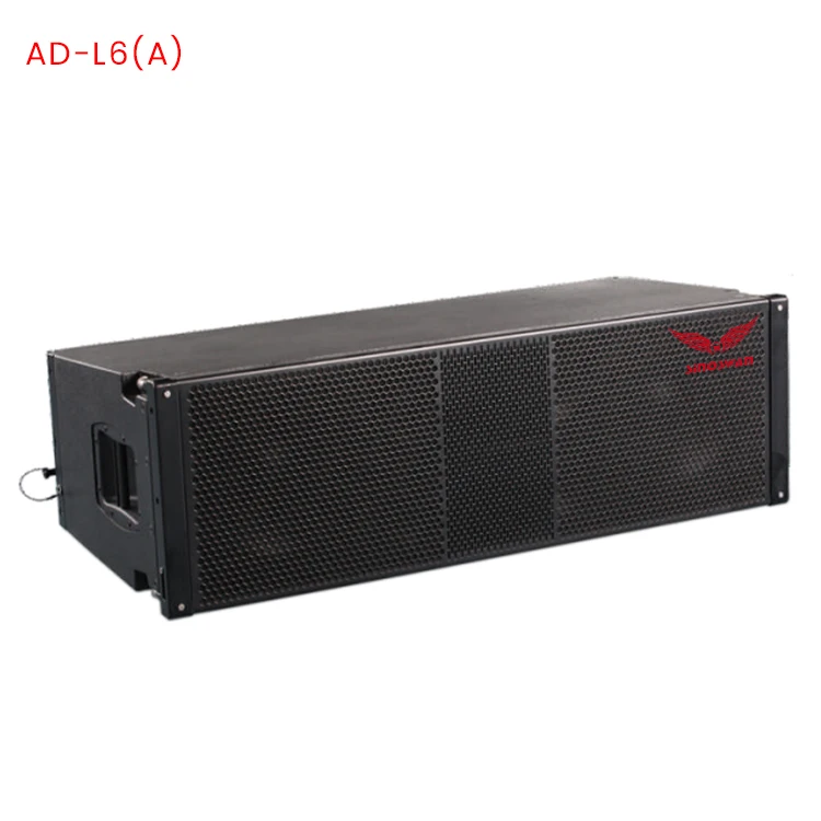 Professional Speaker Audio System Dual 12 Inch 3 Way subwoofer Inverting Passive Indoor Outdoor Line Array Speaker