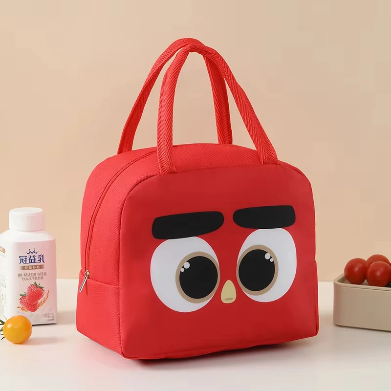 Wholesale Cute Cartoon Lunch Bags for Kids Waterproof Insulated Bags For Student Fashion Refrigerator Handbag Food Cooler Bags
