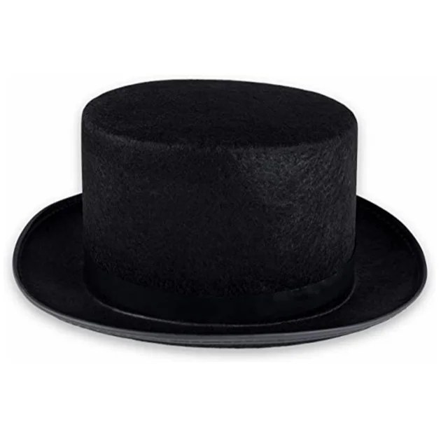 Лидер продаж черный магический Батлер официальный костюм Лучшая шляпа профессиональная сценическая Волшебная черная для вечеринки товары выступлений