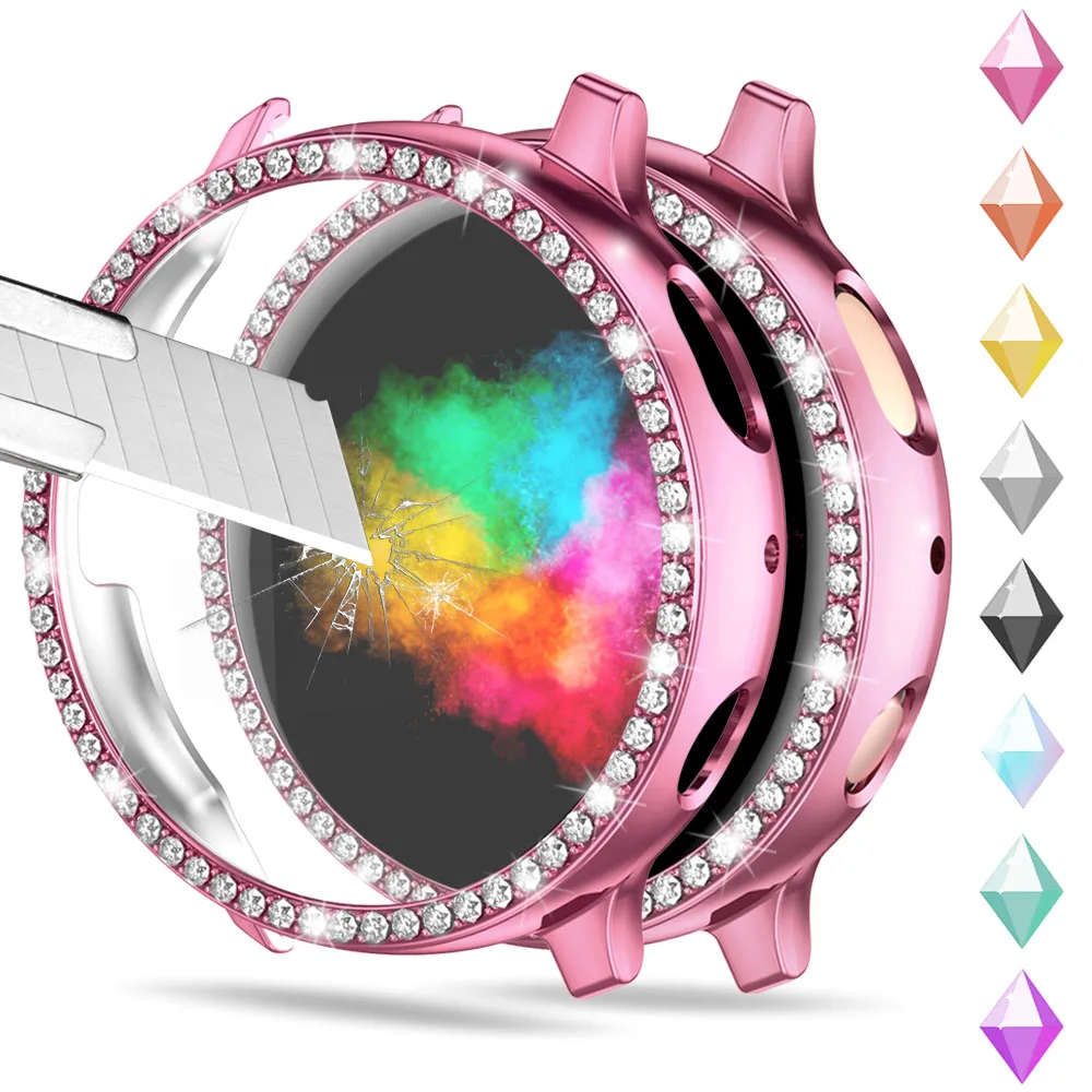 Newest Silicon Watch Band Pc Cover Case Galaxy 2 Screen Smart Protective For Samsung Active