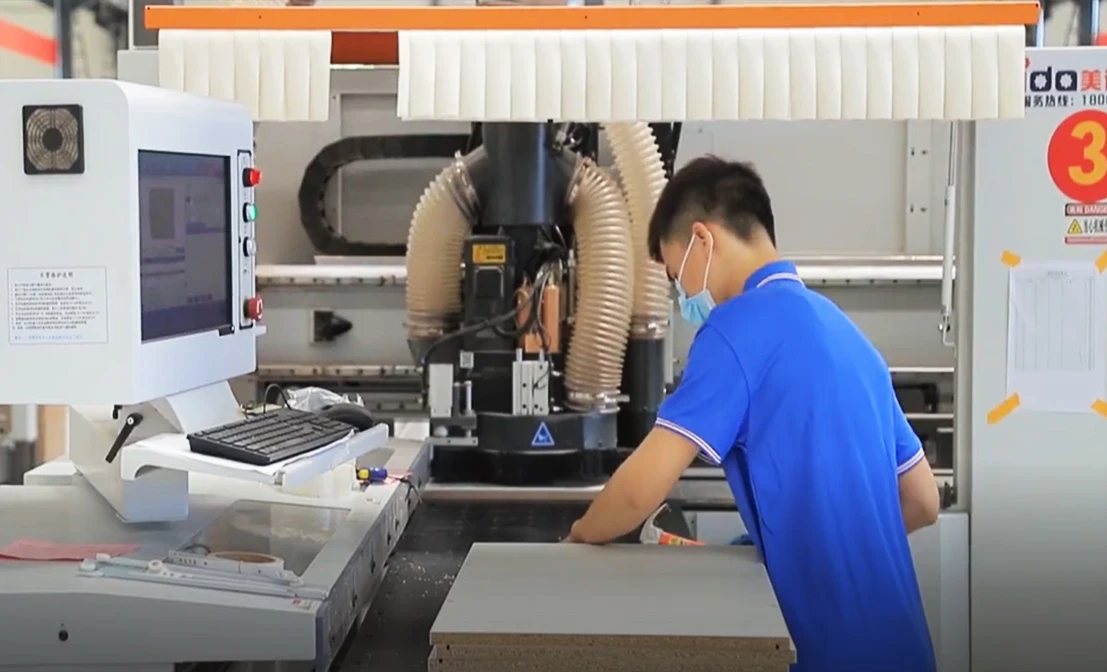 Living room Wooden furniture set tv unit stand  display shelf white sonoma concrete