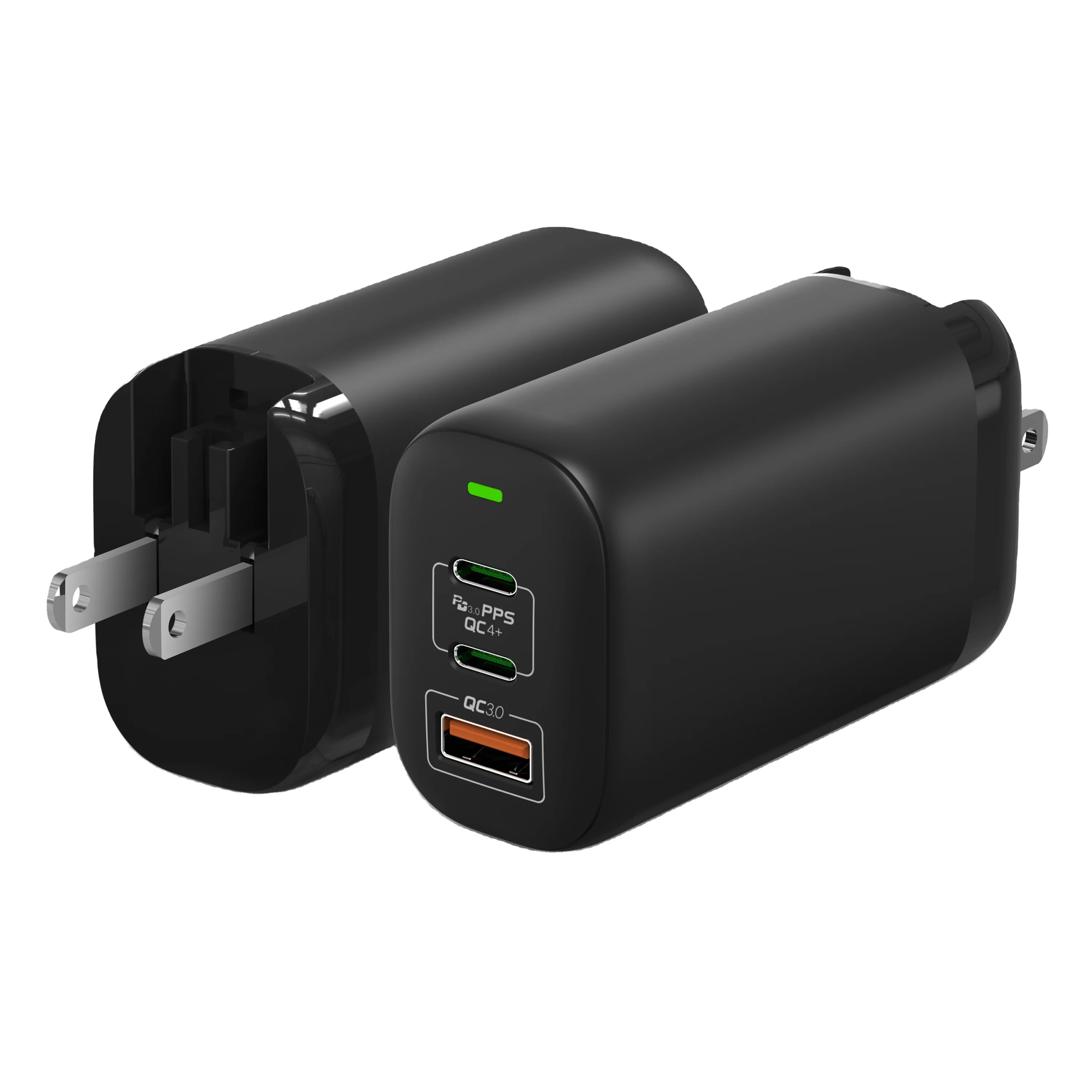 custom original super fast charger type c type b fast travel charger fold up for samsung mobile phone huawei charger original