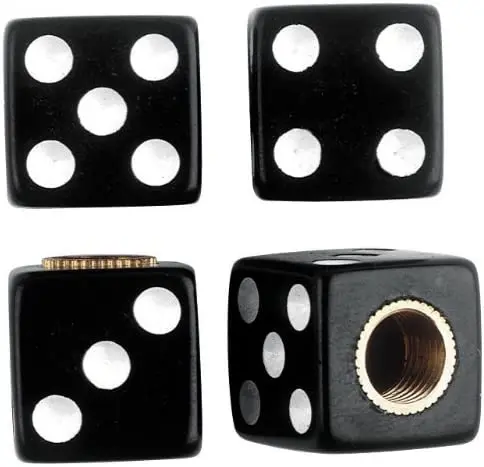 Luminous Wheel Aire Stem Air Cover Dice Rim Florescent Led Aluminum Alloy Tire Valve Cap For Motorcycle