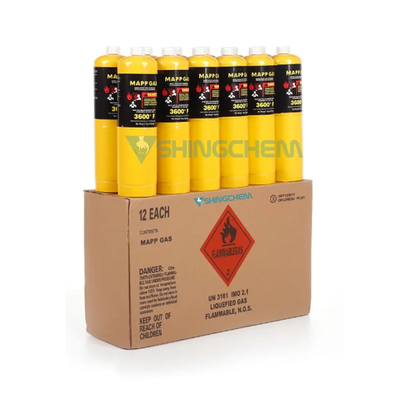 SHINGCHEM MAPP GAS  MADE IN CHINA
