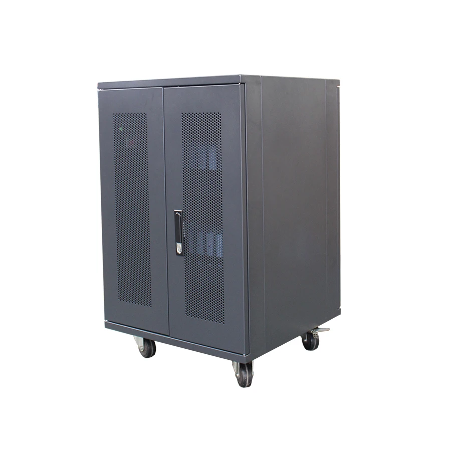 Metal Fabrication Cabinet ABS15 Slots Power Sockets Removable Laptop Charging Cabinet